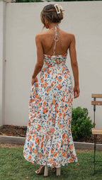 River Maxi Dress Orange