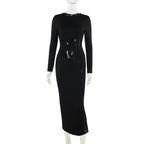 Nightfall Charm Dress Black