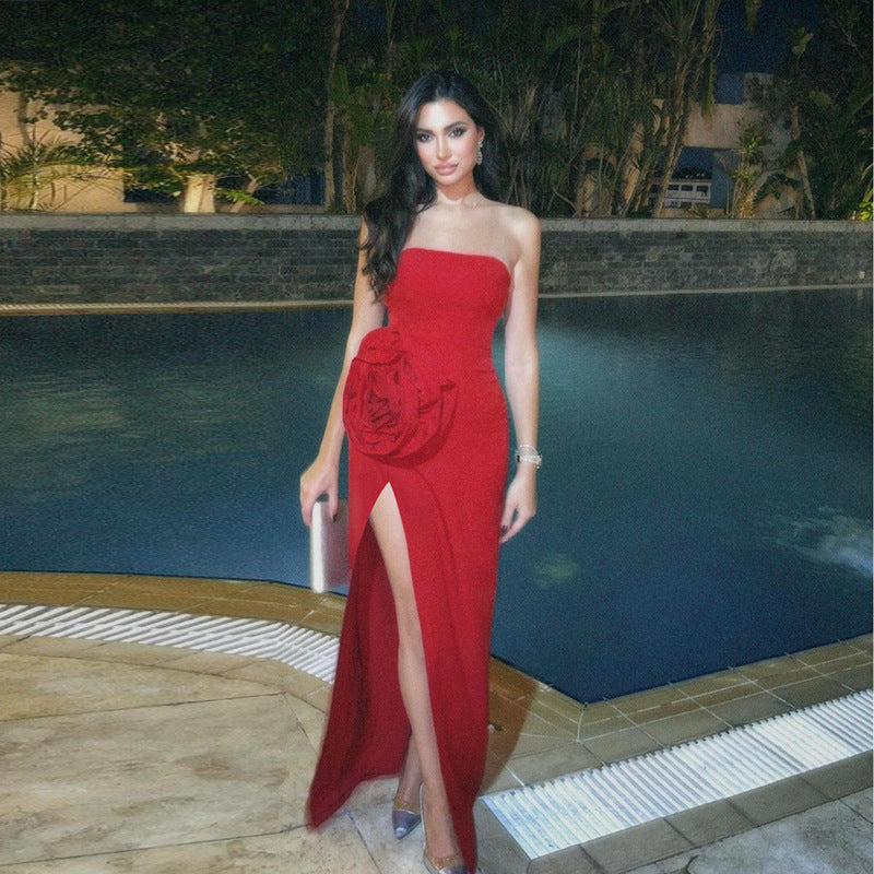 Fleming Maxi Dress Red