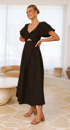 Algar Dress Black