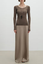 Soft Wool Seamless Multi-Neck Slim Knit Base Layer
