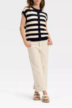 Women's Pointelle Sweater Vest