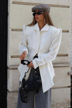 American Retro Waist Define Blouse
