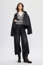 Vintage Relaxed Banana Fit Long Jeans