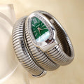 Fashionable Quartz Snake Bracelet Watch