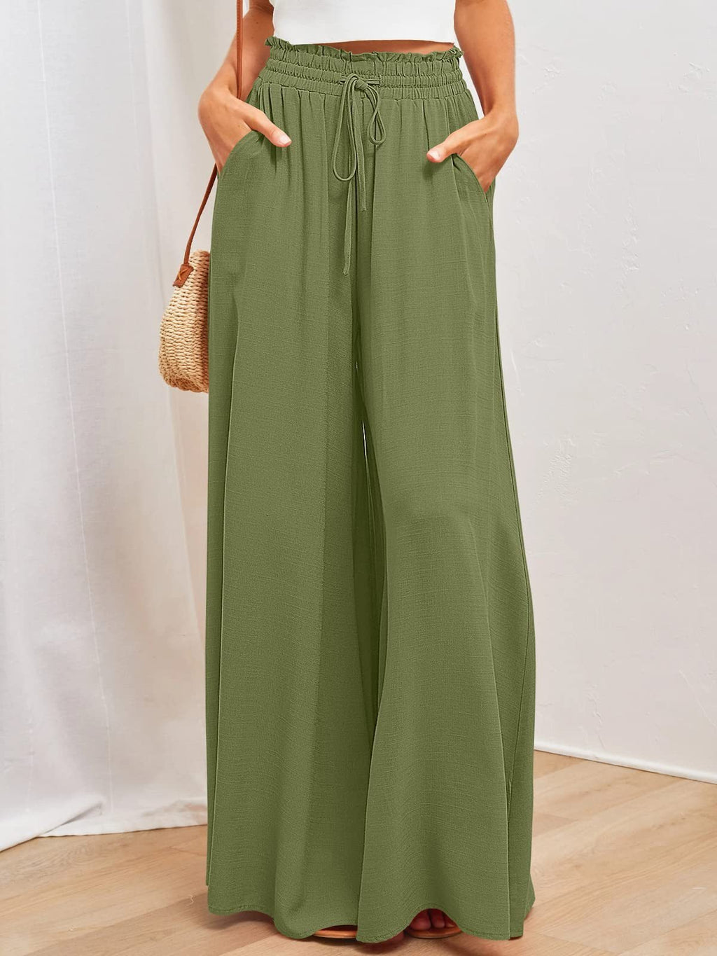Casual Wide Leg Pants