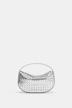 WOVEN EFFECT HANDBAG