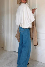 Jacket casual oversized long sleeve fashionable street style jacket
