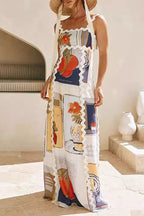 Belinda Chic Casual Vintage Geometric Print Dresses, Ripple Patchwork Designer Dress Edit