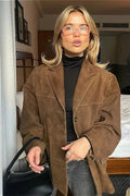 Retro Suede Loose Jacket
