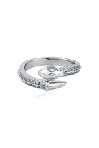 Exquisite Zircon Unique Shape Open Ring