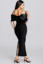 Satu One Shoulder Diamond Maxi Dress
