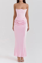 Persephone Off Shoulder Bustier Dress