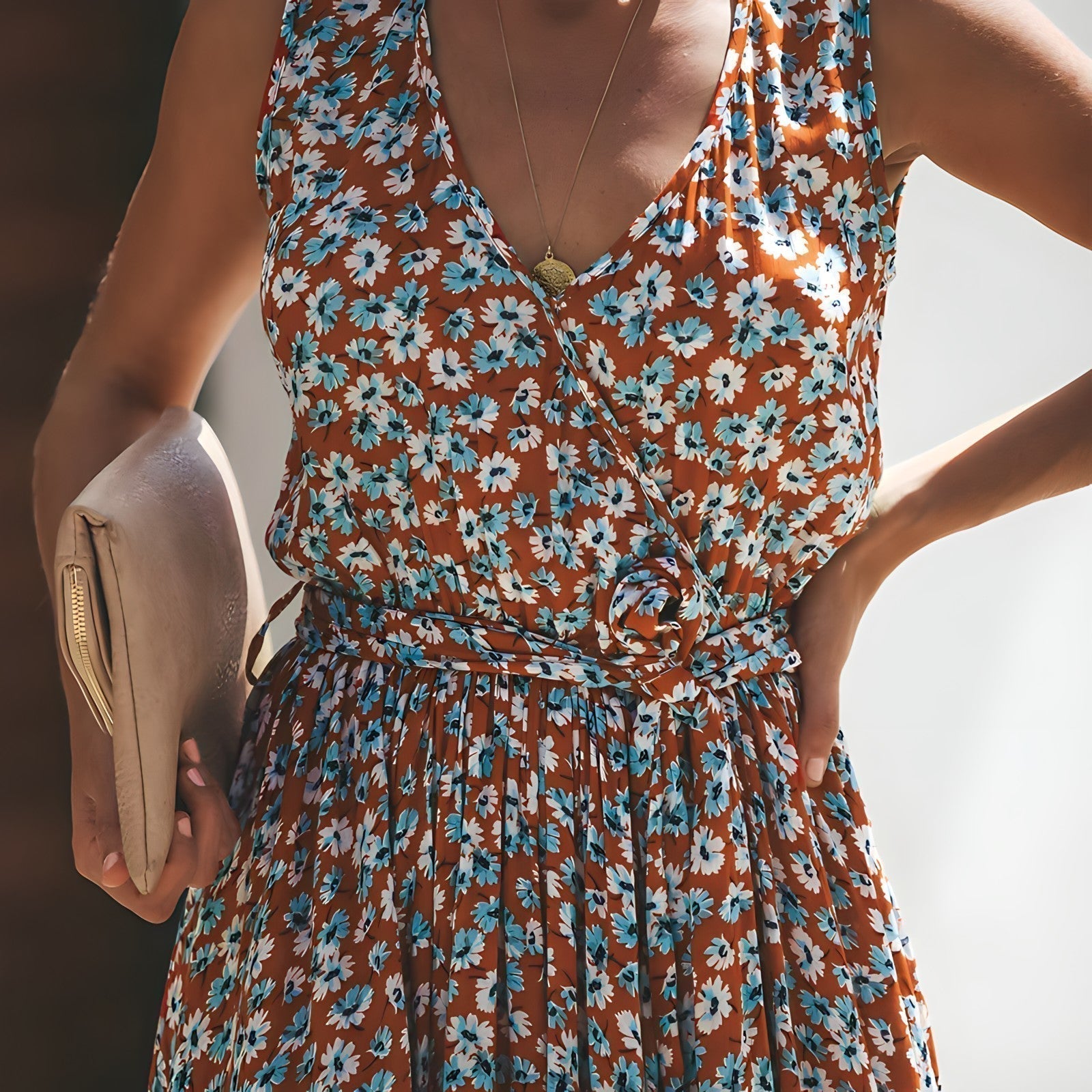 Kimberly Statement Bohemian Chic Lange Dress Boutique Collection