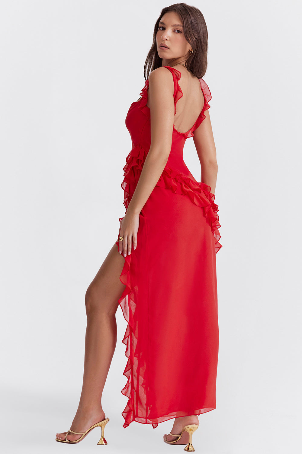 Fabiola Minimalist Dress Statement Occasion Edit