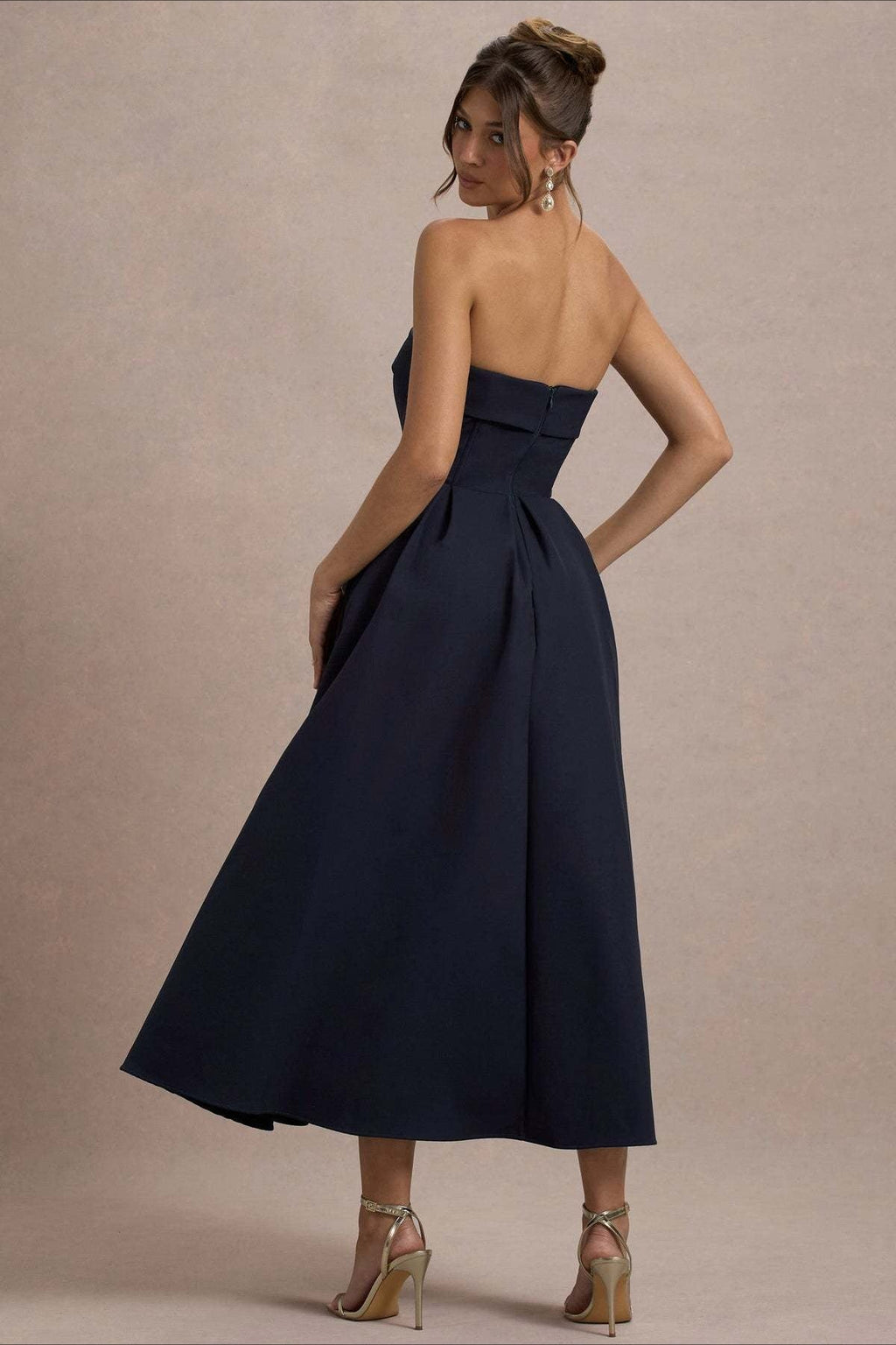 Bandage Strapless Party Dress