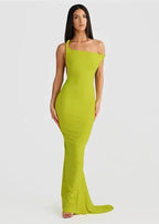 Backless Sling Slim-Fit Long Dress