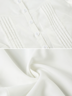 Taylor Pleated Fitted Shirt
