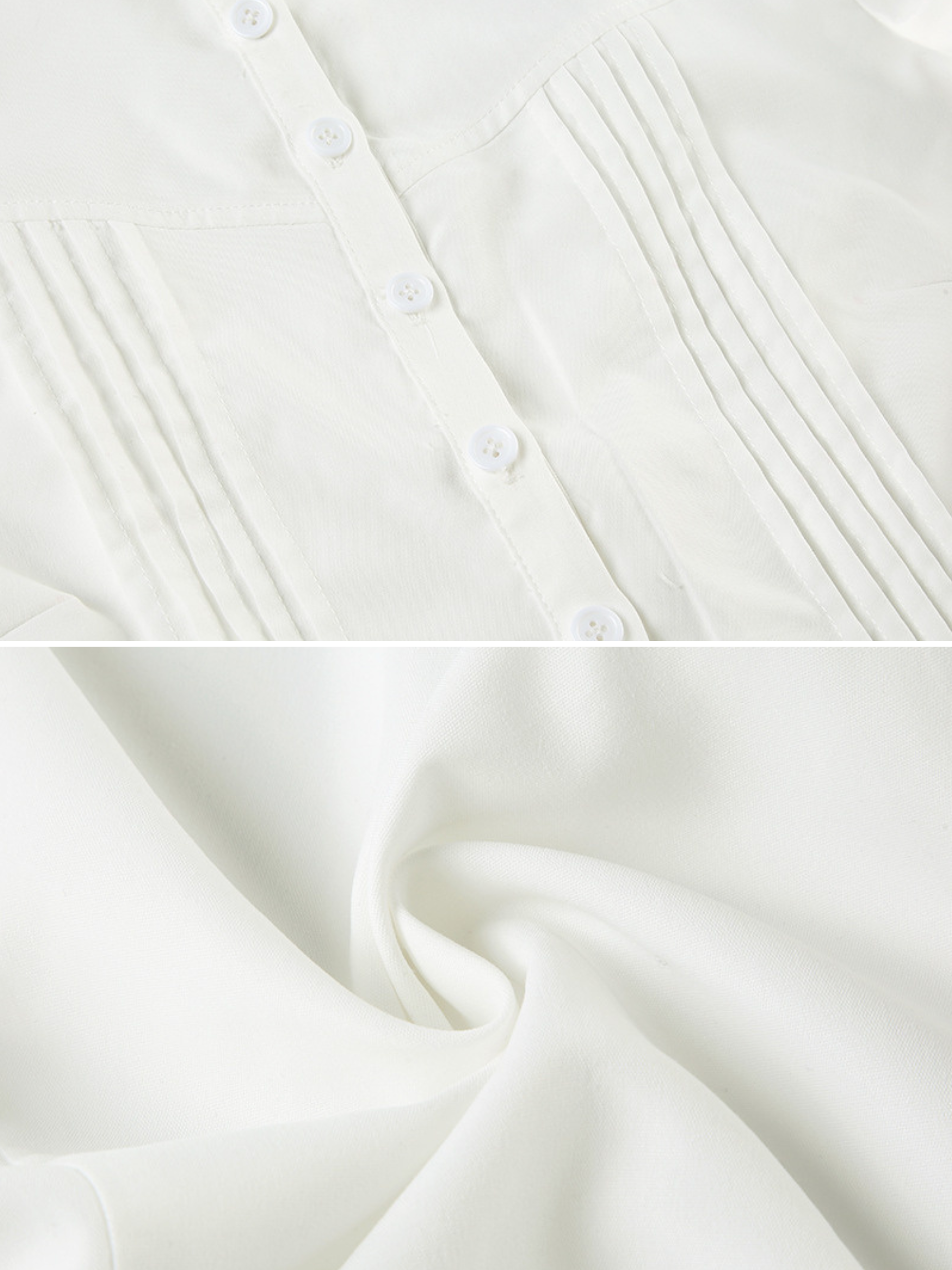 Taylor Pleated Fitted Shirt