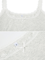Rilee Lace-Trim Basic Top