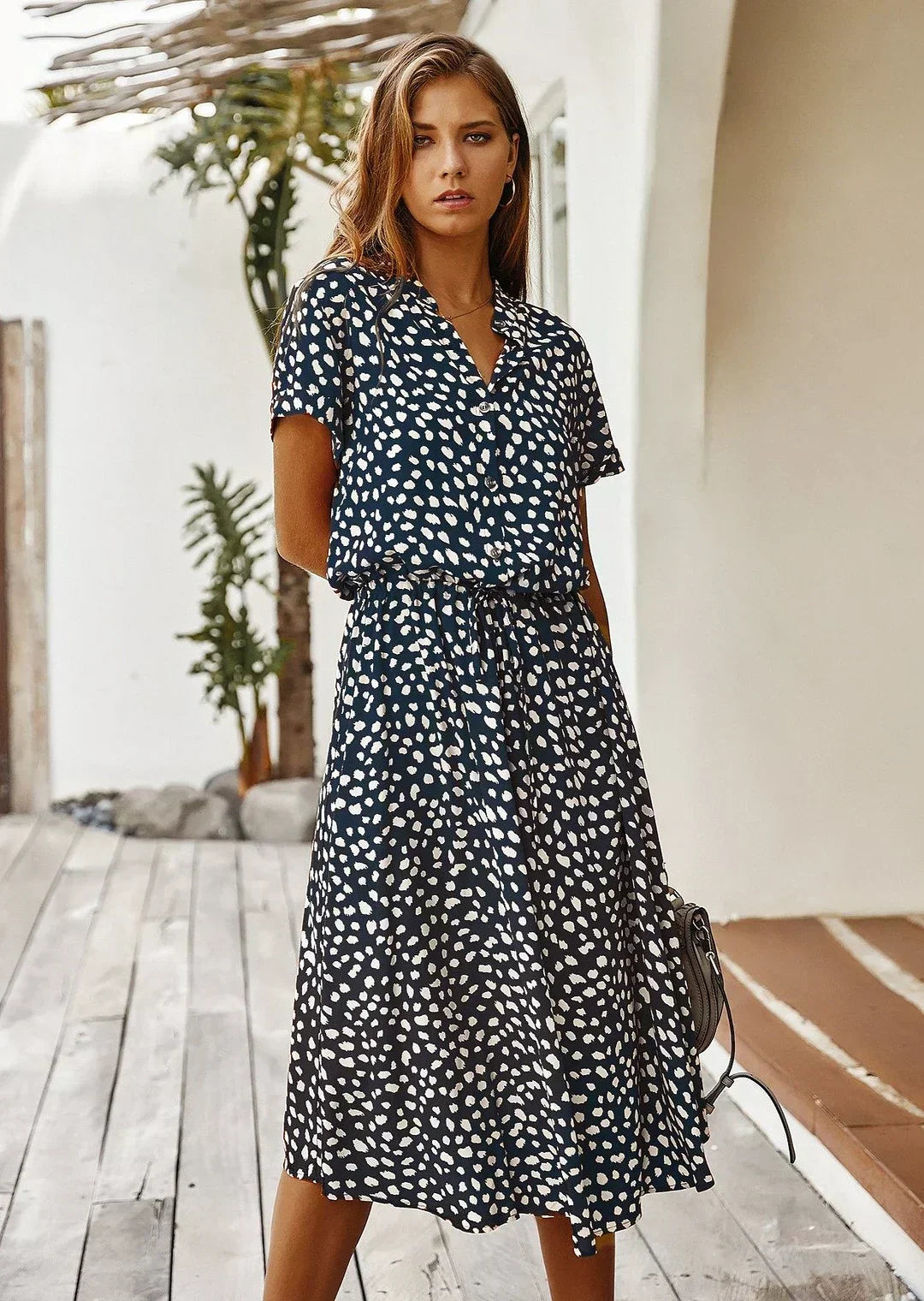 Gema Trendy and Elegant Summer Dress for Women Cocktail Hour Style