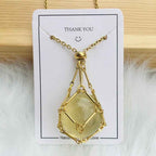 Crystal Gemstone Necklace