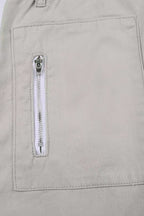 Retro Low-Waisted Pocket Denim Cargo Pant