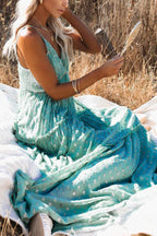 Teresa Chic Adjustable Tiered Maxi Dress Statement Occasion Edit