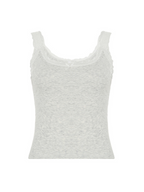 Rilee Lace-Trim Basic Top