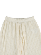 Carlota Lace Knit Casual Pants
