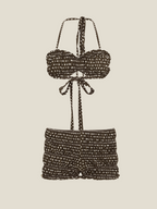 Bianca Polka Dot Ruffle Short Set