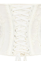 Embroidered Bustier Bodycon Formal Dress