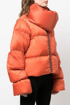 Thickened High Collar Puffer Coat