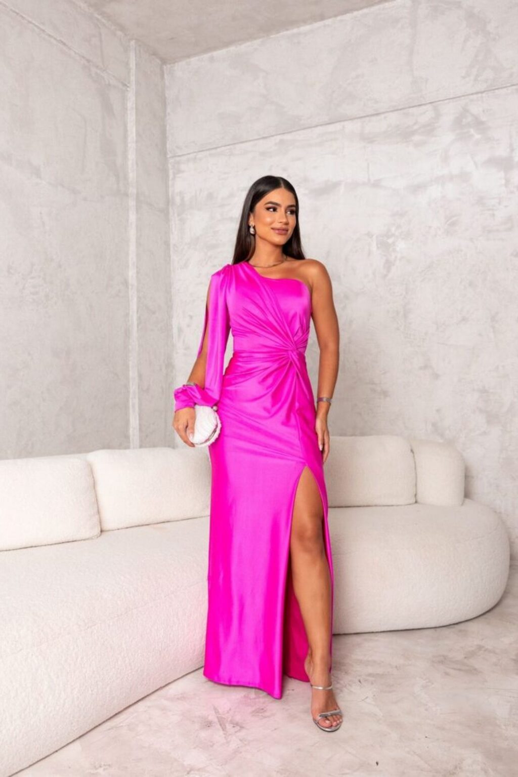 Ileana Minimalist Dress Silhouette Evening Wear Edit