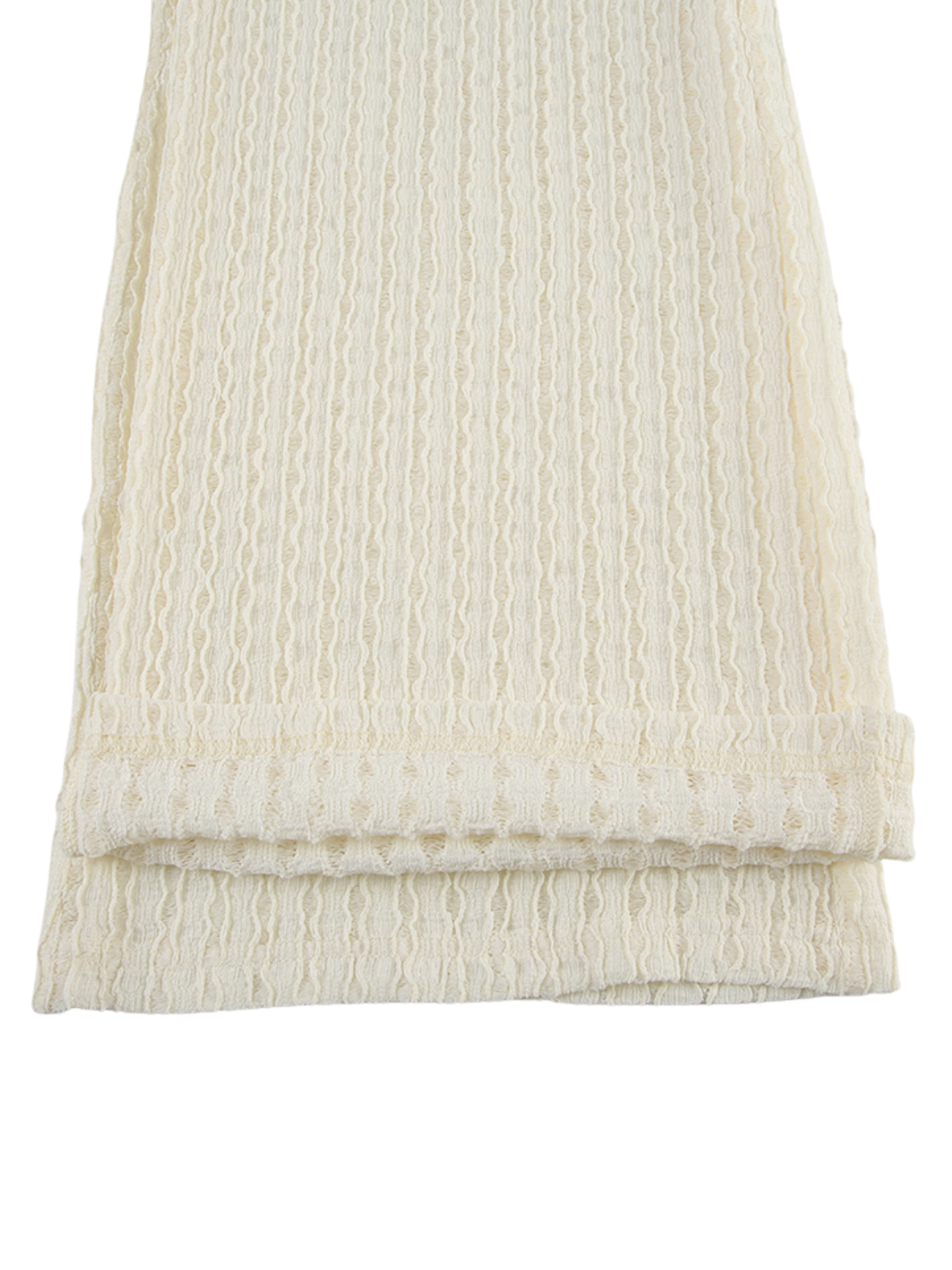 Carlota Lace Knit Casual Pants