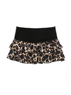 Zivah Leopard Mini Skirt