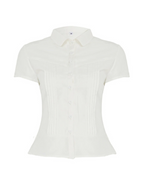 Taylor Pleated Fitted Shirt