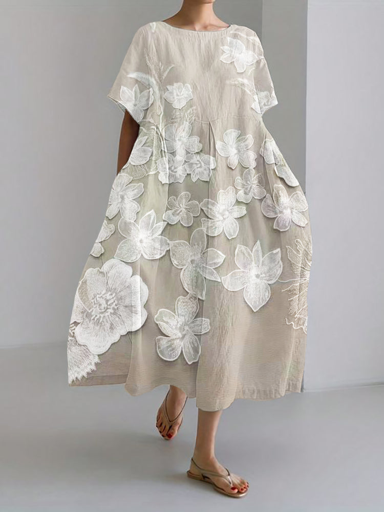 Karen Premium Floral Dress for Women Chic Silhouette Collection