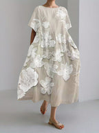 Karen Premium Floral Dress for Women Chic Silhouette Collection