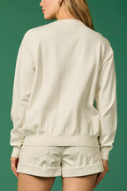 Christmas Soldier Sequined Fashion Casual Sweatshirt