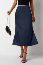 Mermaid Tail Satin Skirt