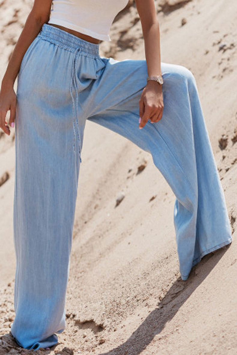 High Waist Loose Wide Leg Jean