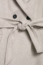 Soft Hooded Loose Fit Casual Overcoat