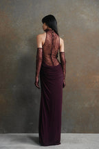 Sexy Cut Out Bodycon Maxi Dress