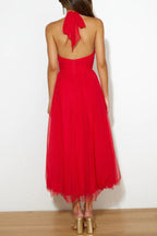 Maricela Effortless Dress with a Long Skirt Boutique Collection