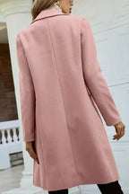 Double Breasted Wool Overcoat