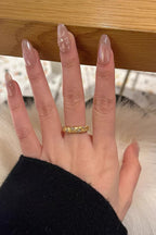 Fashionable French Braided Delicate Ring