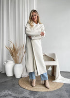 Winterhaven Knit Duster – Longline Open Cardigan