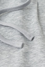 Patchwork Double Waist Wide Leg Athletic Pants