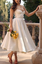 Suspender V-Neck Sleeveless Tutu Maxi Dress
